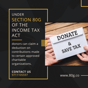 section 80g of income tax act